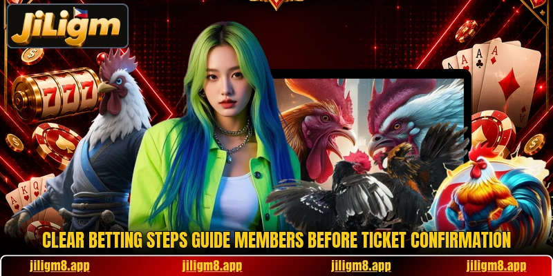 Clear betting steps guide members before ticket confirmation Clear betting steps guide members before ticket confirmation