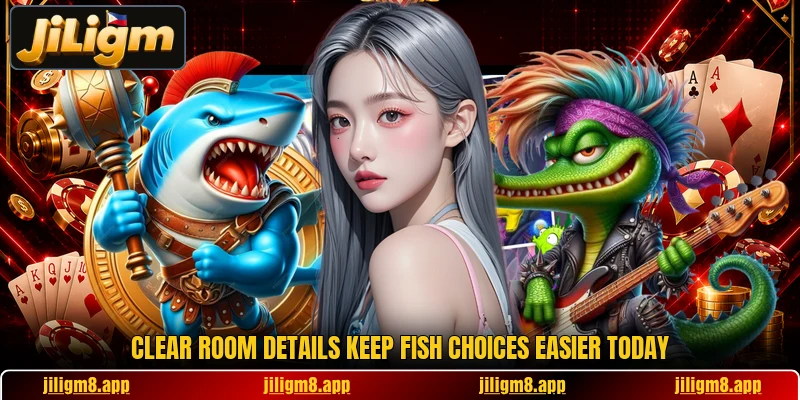 Clear room details keep Fish choices easier today Clear room details keep Fish choices easier today
