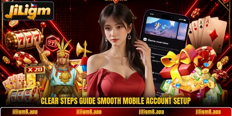 Clear steps guide smooth mobile account setup Clear steps guide smooth mobile account setup