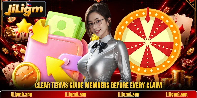 Clear terms guide members before every claim Clear terms guide members before every claim