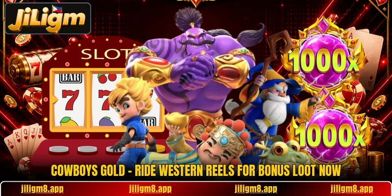 Cowboys Gold - Ride Western Reels For Bonus Loot Now