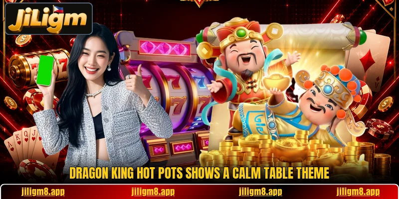 Dragon King Hot Pots shows a calm table theme Dragon King Hot Pots shows a calm table theme