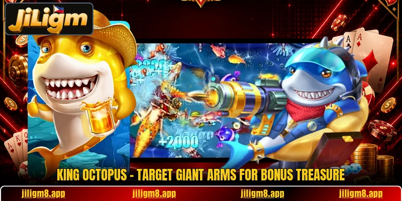King Octopus - Target Giant Arms For Bonus Treasure