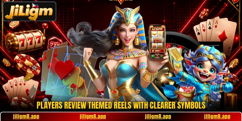 Players review themed reels with clearer symbols Players review themed reels with clearer symbols