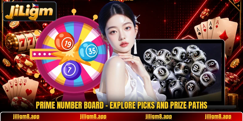 Prime Number Board - Explore Picks And Prize Paths