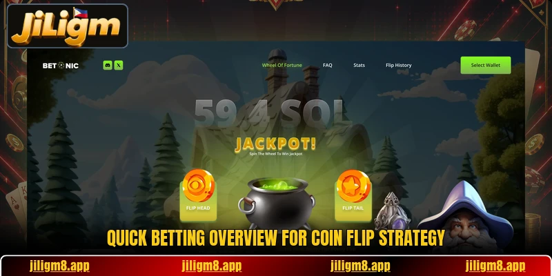 Quick betting overview for Coin Flip strategy