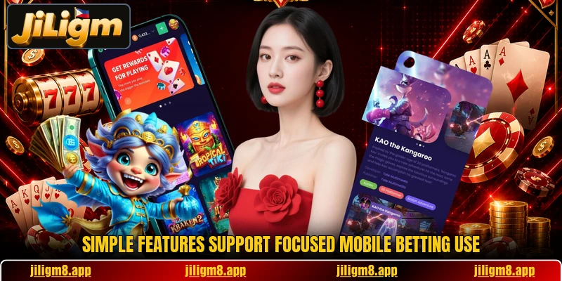 Simple features support focused mobile betting use Simple features support focused mobile betting use